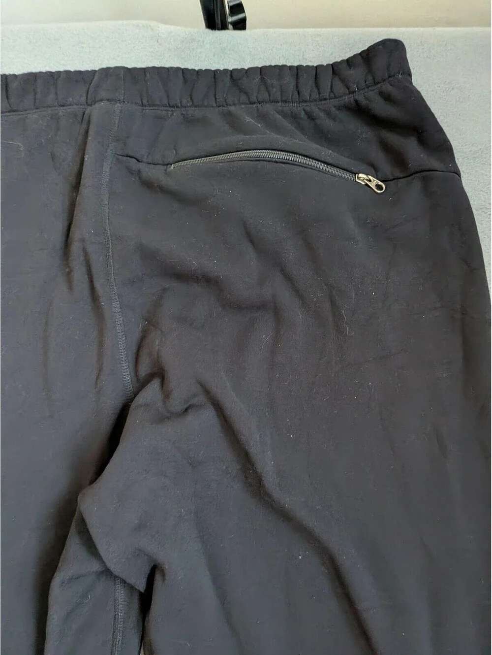 REI Long Johns Mens XL Black Polartec Fleece Thermal Base Layer Pants Underwear